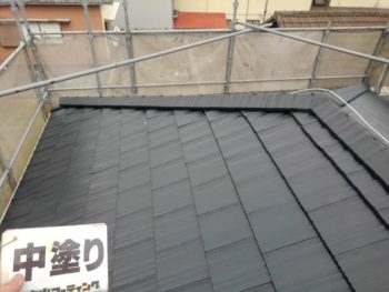 屋根　塗装　徳島県