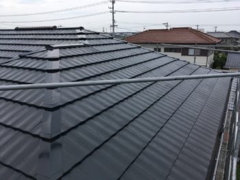 徳島県　松茂町　施工後　屋根