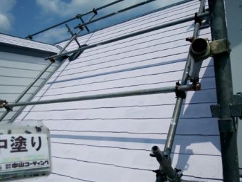 徳島県　藍住町　屋根　塗装後