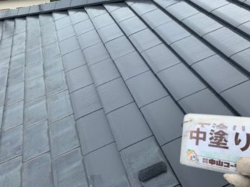 徳島県　阿南市　屋根　塗装