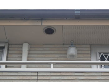 徳島県　昭和町　施行前　付帯部　軒天井