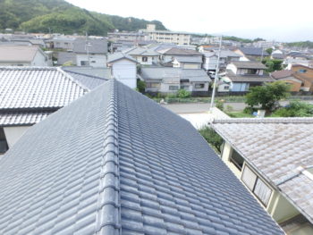 徳島県　大原町　施工前　屋根