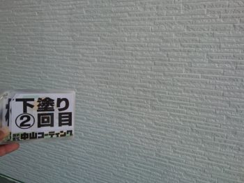 徳島県　鳴門市　外壁　下塗り　塗装後