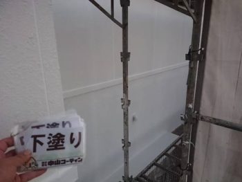 徳島県　川内町　外壁　塗装　下塗り