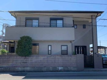 徳島市安宅　外壁塗装　屋根塗装　施工事例　関西ペイント認定店