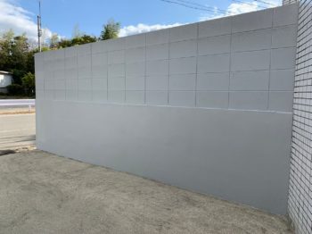 ブロック塀塗装