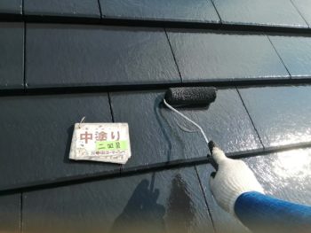四回塗り　徳島　屋根　塗装　AGC