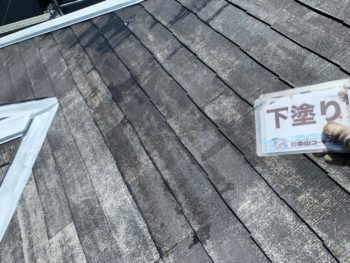 徳島　屋根　塗装　四回塗り