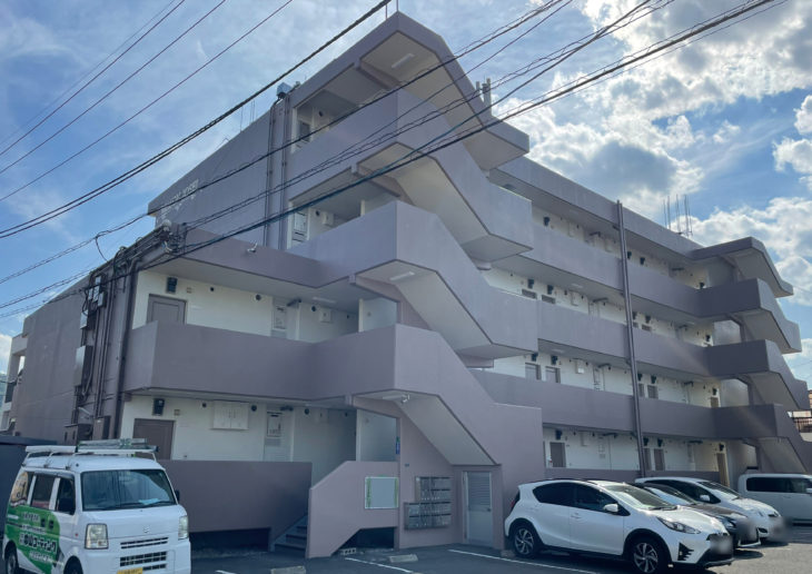   徳島県でマンション｜アパートの長尺シート、防水や塗装は中山コーティングさん。