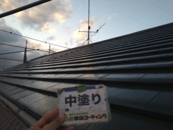 関西ペイント　屋根塗装　川内町　徳島市