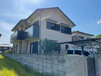 徳島県海部郡牟岐町　屋根と外壁塗装　施工事例　塩害対策塗料