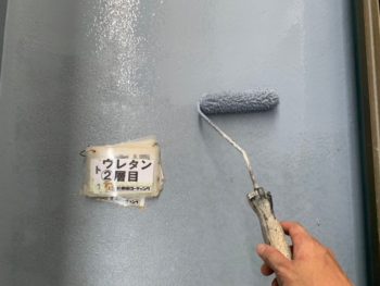 材料　下地処理　防水塗装　鉄部塗装　軒天塗装　木部塗装