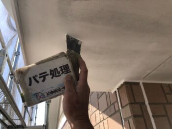 徳島　鳴門　付帯部　塗装　軒天井　シャッターＢＯＸ　水切り　
