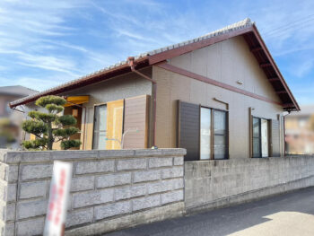 徳島市国府町「平屋　外壁塗装」傷む前にメンテナンスで資産価値維持