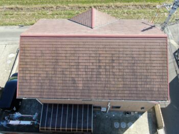 徳島　鳴門　施工前　屋根　外壁　ベランダ　防水　コーキング　付帯部