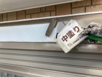 徳島　鳴門　付帯部　塗装　軒天井　シャッターＢＯＸ　水切り　
