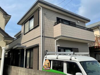 徳島県セキスイハイムの塗装工事「確実な塗料で確実な施工を行う事が大事」