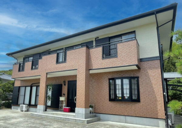 阿南市の塗装専門店　塗装施工中も毎日安心でき満足しております。