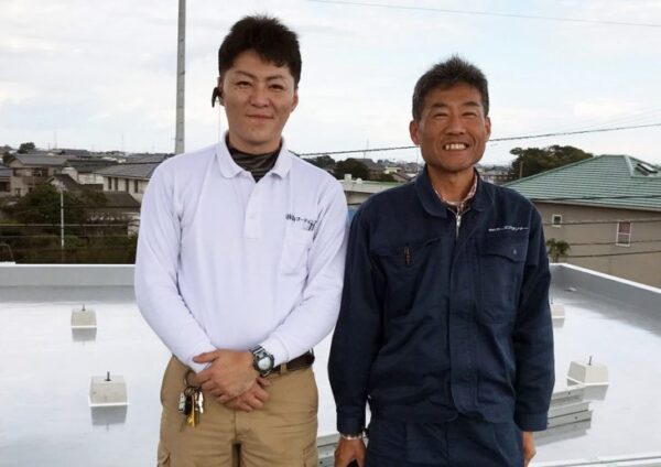 阿南市で屋上防水工事を施工させて頂きましたS様の声