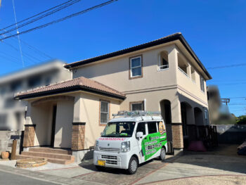 モ二エル洋瓦屋根は下地が最重要！傷んだ壁面もしっかりメンテナンス施工事例【徳島県阿南市】