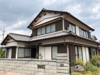 阿南市羽ノ浦町　ＩＧ外壁塗装　施工事例Ｔ様