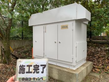 FM徳島80.7様 キュービクル式高圧受電設備