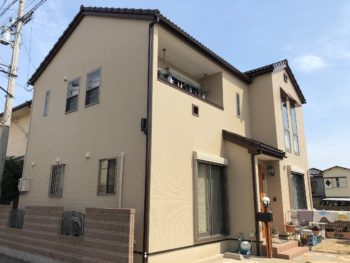 外壁屋根塗装　板野郡藍住町T様　中山コーティング施工例