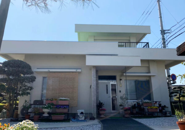 徳島市で外壁塗装　防水の口コミ・評判を頂きました。