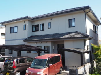 板野郡北島町　塗装　施工事例　断熱塗料GAINA【ガイナ】