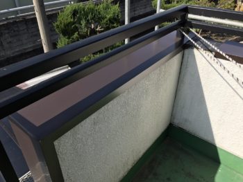 徳島県阿波市　大工工事リフォーム　笠木板金カバー工法　Ｋ様邸