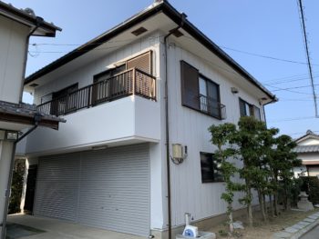 【屋根も外壁もガイナ塗装】徳島市国府町　施工例K様