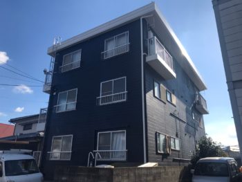 徳島県板野郡北島町マンション塗装　施工例