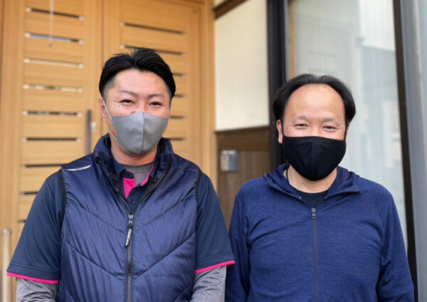 阿南市津乃峰町　１回目が良かったので実家の塗装も頼みました。