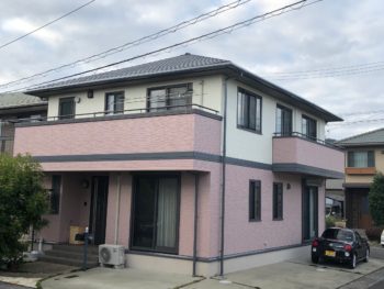 【大和ハウスの塗装工事】施工例　徳島市八万町T様