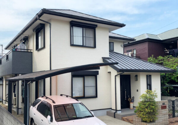 板野郡北島町江尻　外壁塗装　屋根葺き替え　口コミ