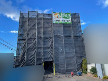 【徳島市】基礎塗装を行いました【施工中物件】