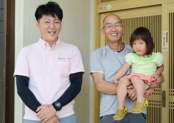阿南市で外壁塗装（多彩模様）で施工させて頂きましたH様の声