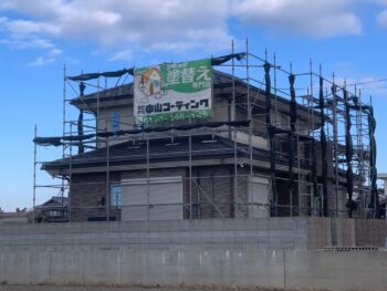 【阿南市】オシャレな塗装工法【ＷＢ多彩工法仕上げ】