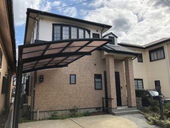 【板野郡北島町の外壁塗装】施工例　H様