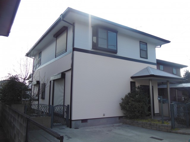 徳島県鳴門市大麻町　戸建住宅屋根・外壁塗装　GAINAプラン