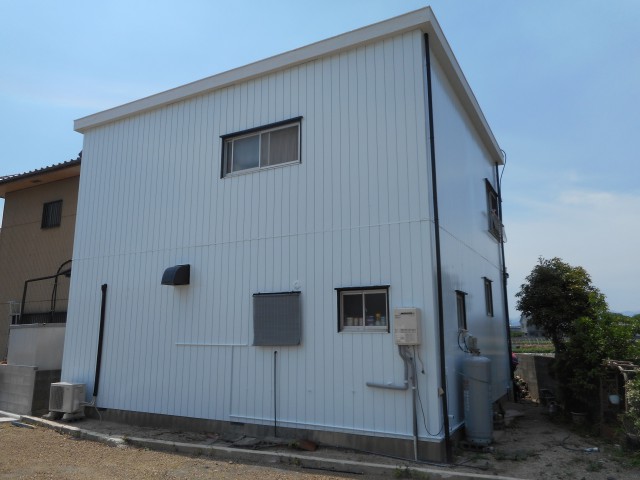 徳島県板野郡藍住町H様邸　外壁シリコン塗装/ウレタン防水