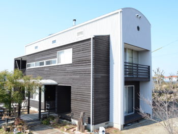 徳島県小松島市　デザイナーズ住宅外壁塗装Y様邸