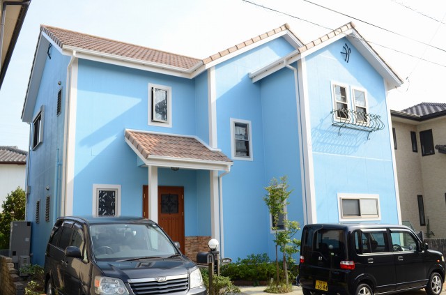 徳島　阿南市　羽ノ浦町　外壁塗替え　A様邸