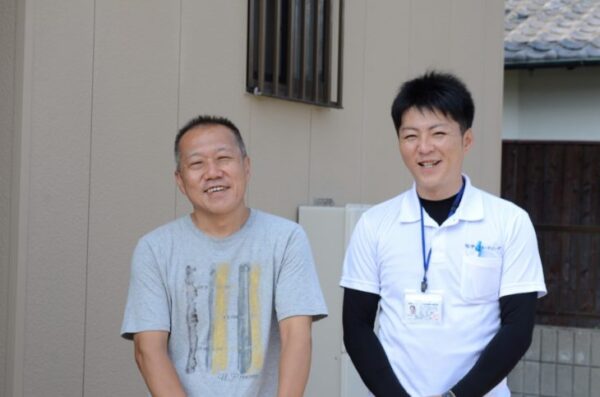 洲本市で外壁塗装を施工させて頂きましたN様の声
