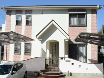 徳島県徳島市　日本ペイントを使用し屋根塗装・外壁塗装・塀塗装　Ｓ様