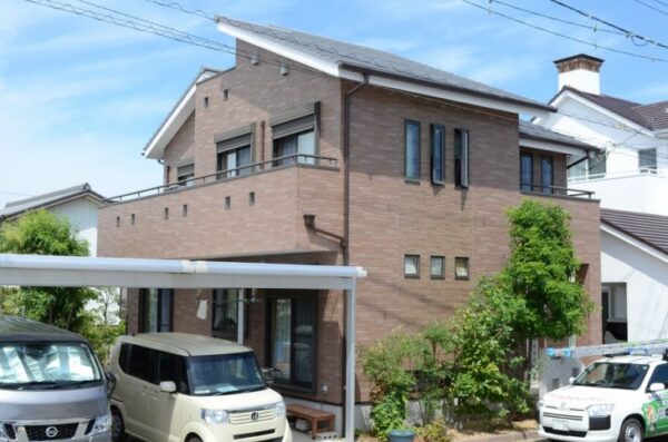 外壁クリヤー塗装・屋根GAINA塗装を施工させて頂きました徳島市D様の声