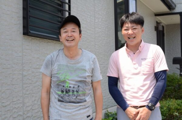 大和ハウス　屋根塗装　外壁塗装を施工させて頂きました松茂S様の声