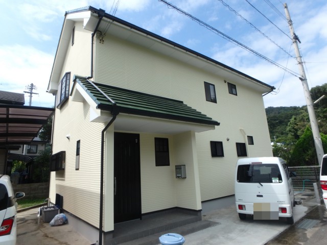 徳島県名西郡石井町　ALC外壁塗装　断熱セラミックGAINA（ガイナ）