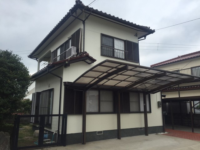 徳島県板野郡藍住S様邸　外壁塗装TOTO光触媒