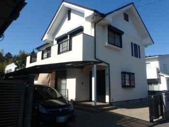 富士スレート瓦セラルーフ　外壁塗装　屋根塗装